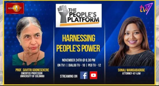 The People’s Platform | Harnessing people’s power | 24th November 2023